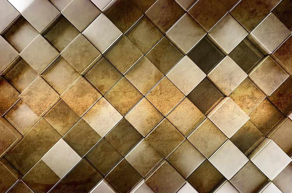 Fototapeta złotawy diamentowy