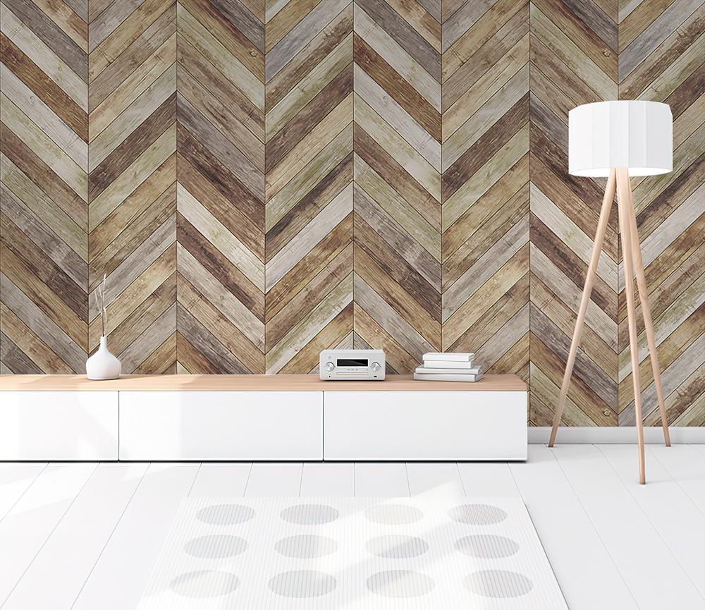 Fototapeta chevron drewniany