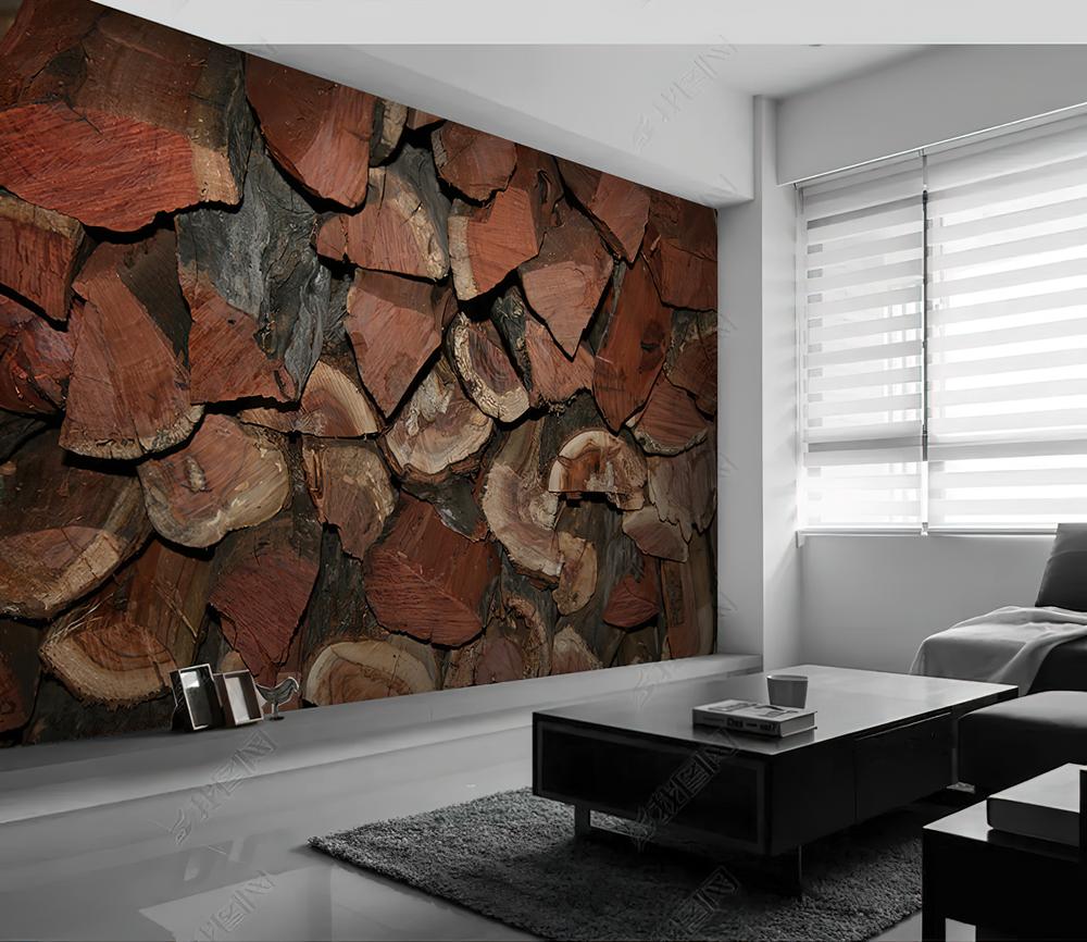 Fototapeta pęknięte drewno naturalne