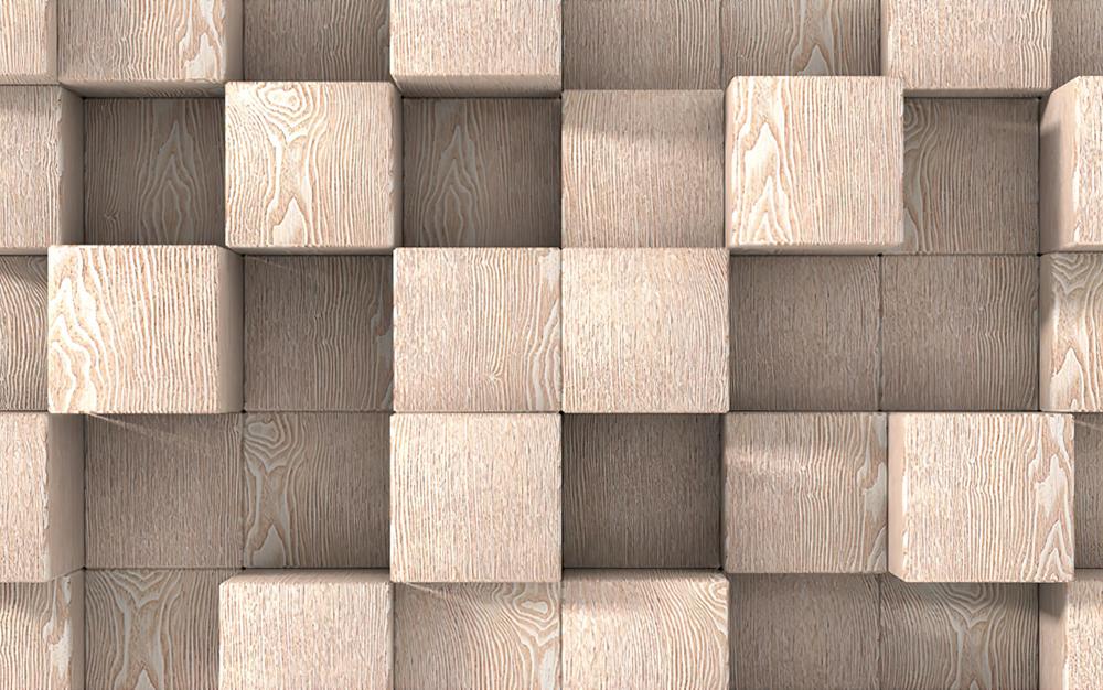 Fototapeta geometryczna dwukolorowa