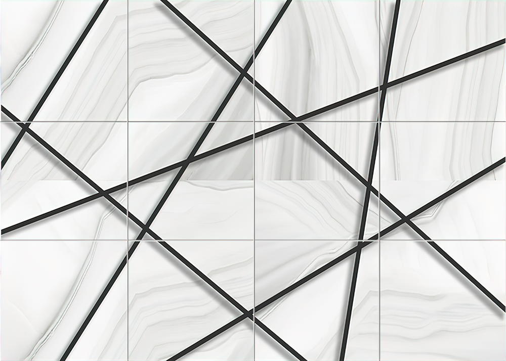 Fototapeta geometryczna marmorekowa