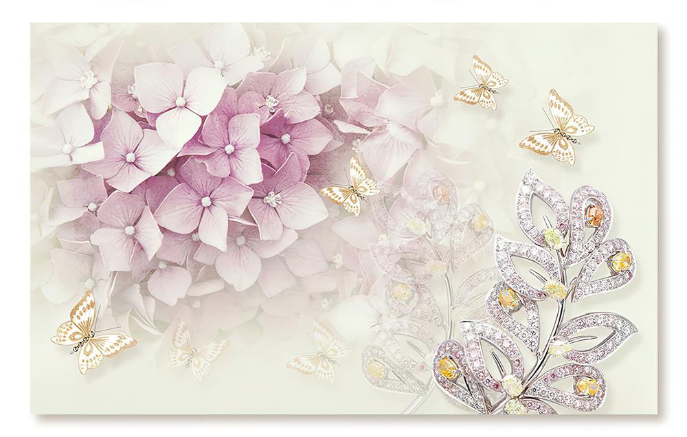Fototapeta hydrangea różowy