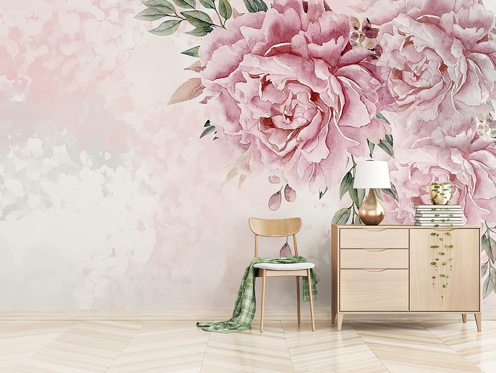 Fototapeta peonie różowe