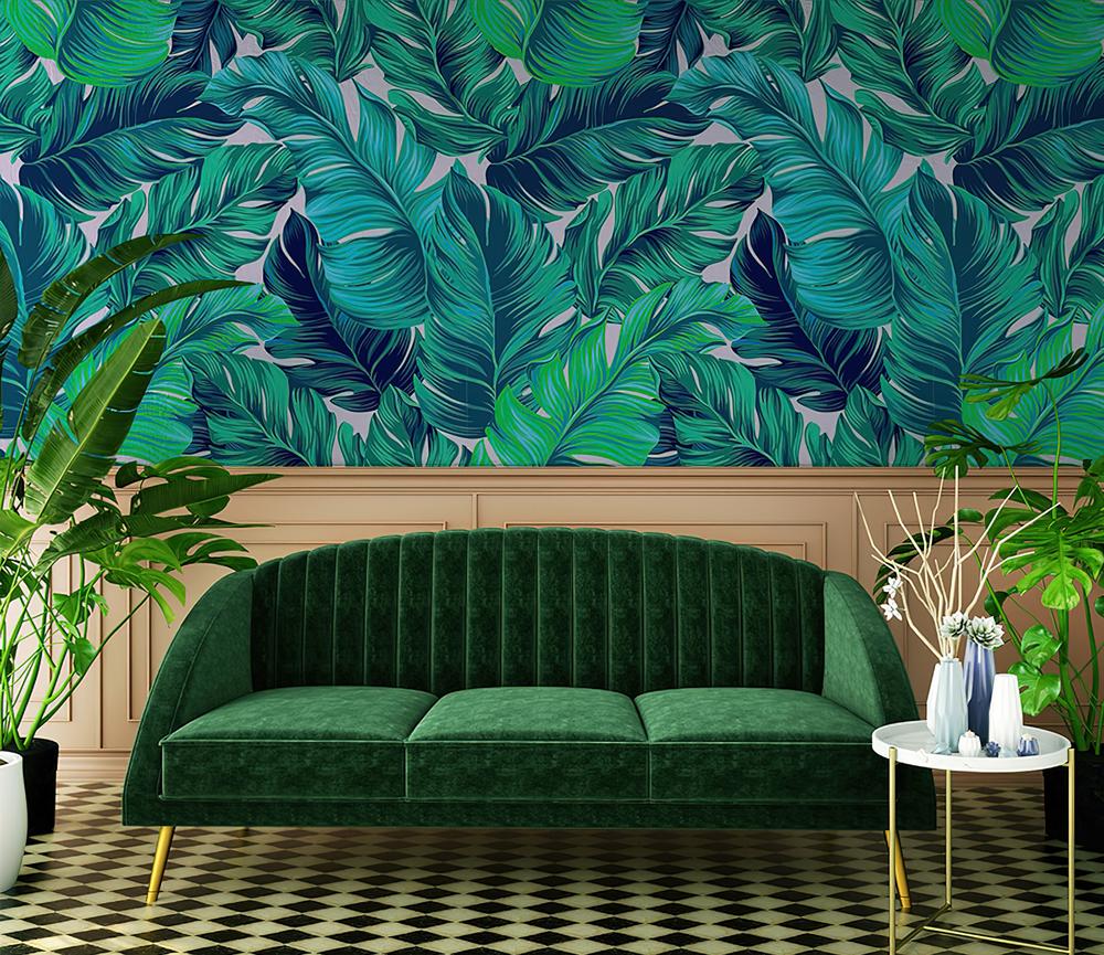 Fototapeta palmowe zielone