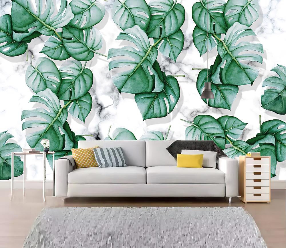 Fototapeta monstera marmurowy