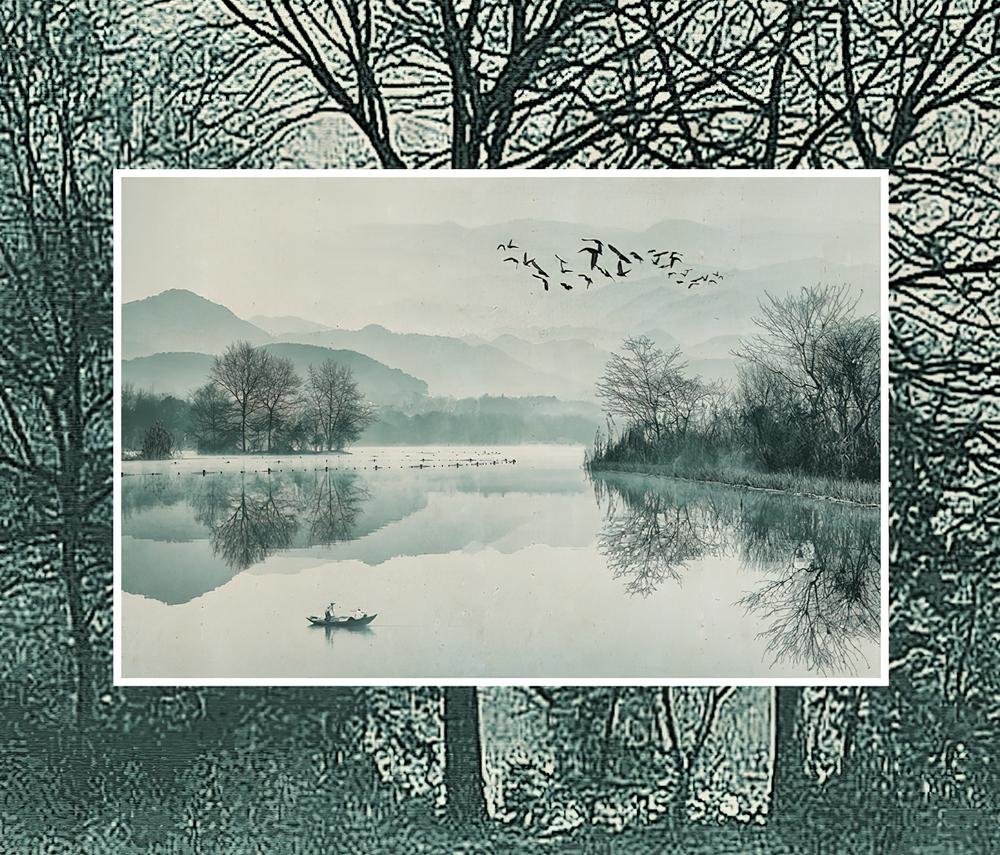 Fototapeta jezioro górskie