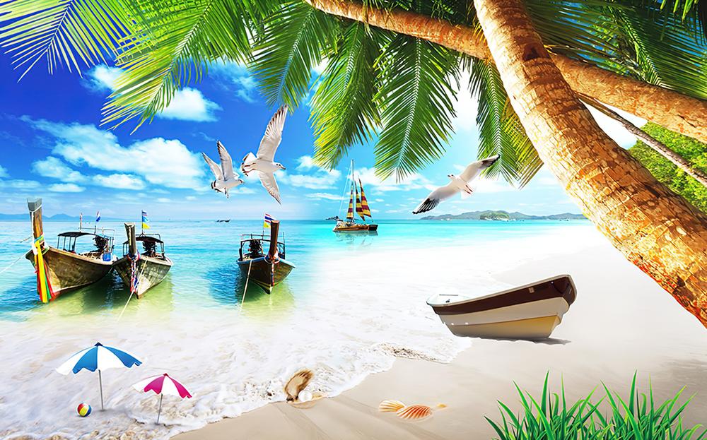 Fototapeta tropikalna plażowa