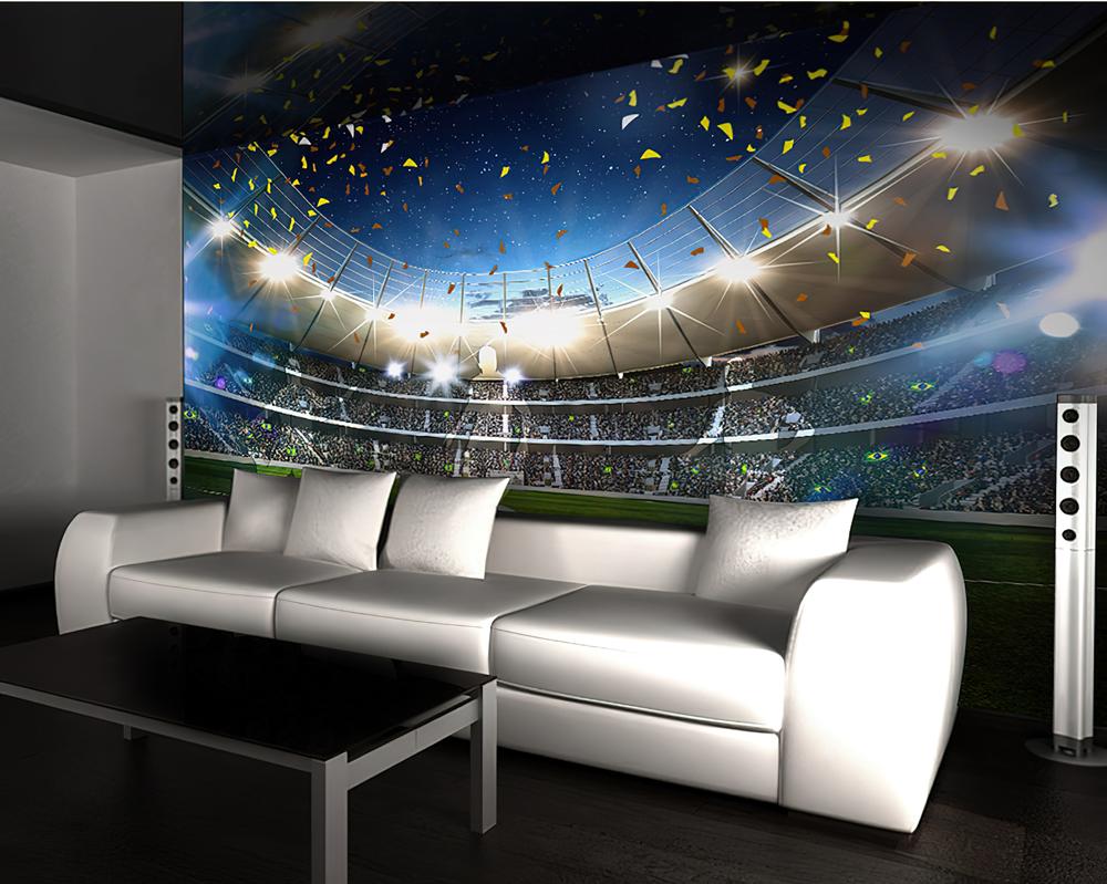Fototapeta kolorowy stadion błyski