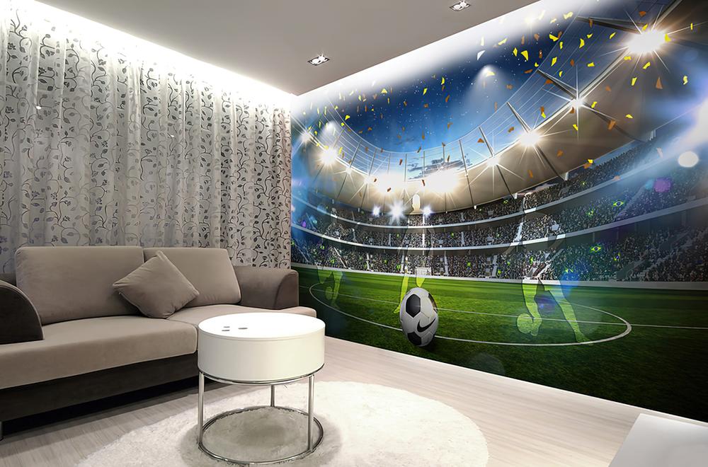 Fototapeta kolorowy stadion błyski
