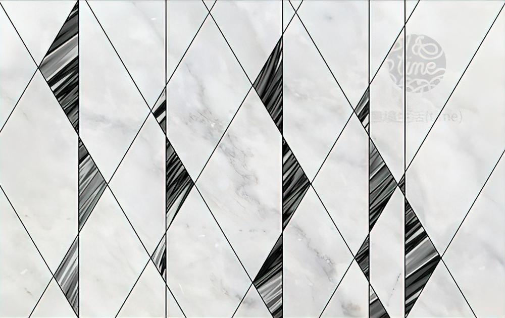 Fototapeta diamentowy czarno-biały