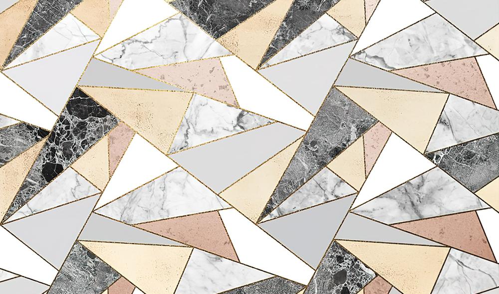 Fototapeta geometryczna kolorowa