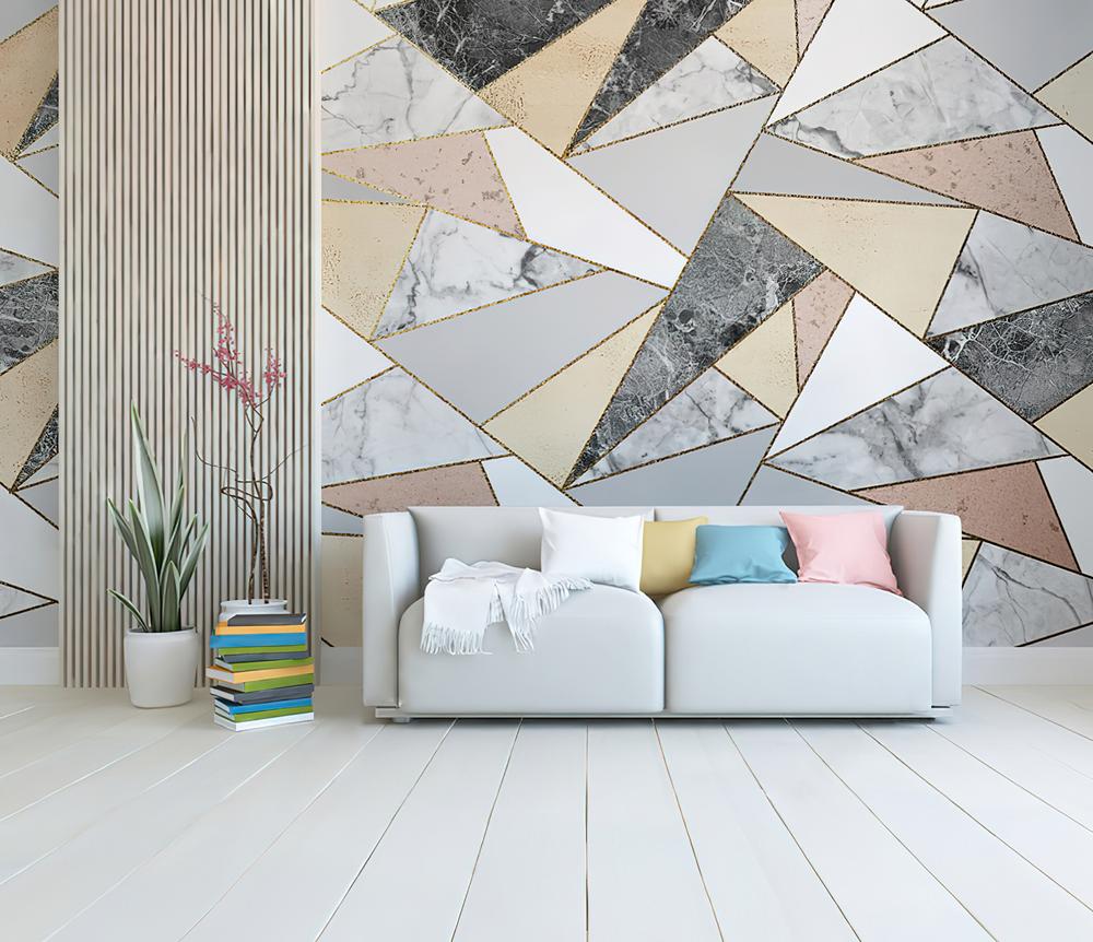 Fototapeta geometryczna kolorowa
