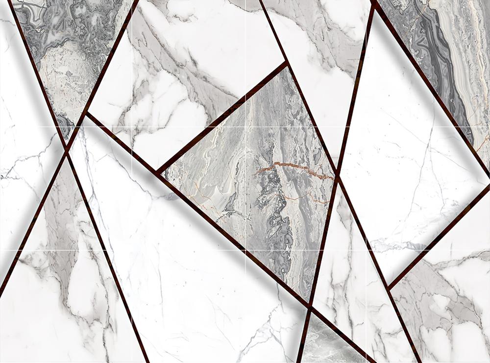 Fototapeta geometryczny marmorowy