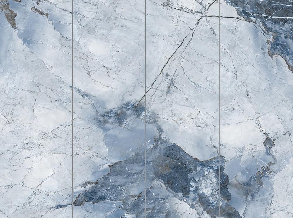 Fototapeta marmur błękitno-biały