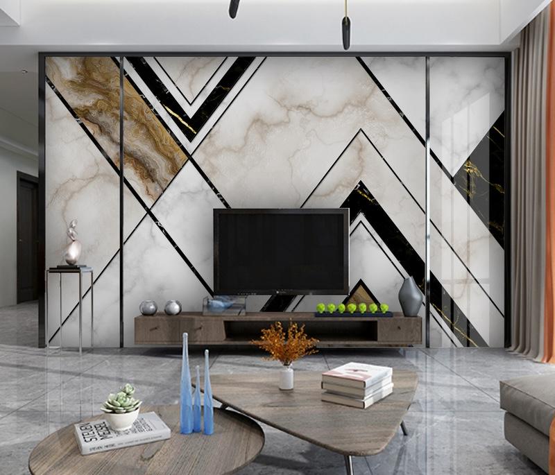 Fototapeta geometryczne formy marmurowe