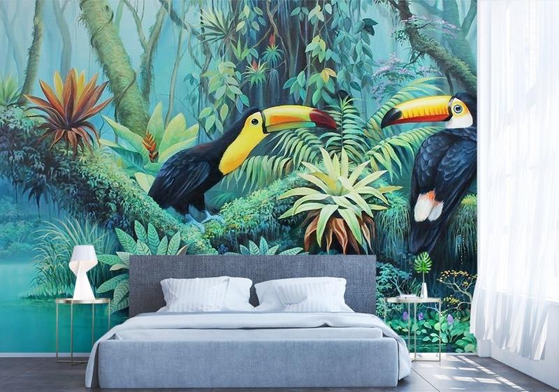 Fototapeta kolorowy jungle
