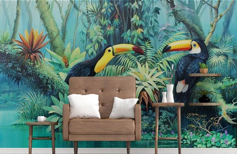 Fototapeta kolorowy jungle