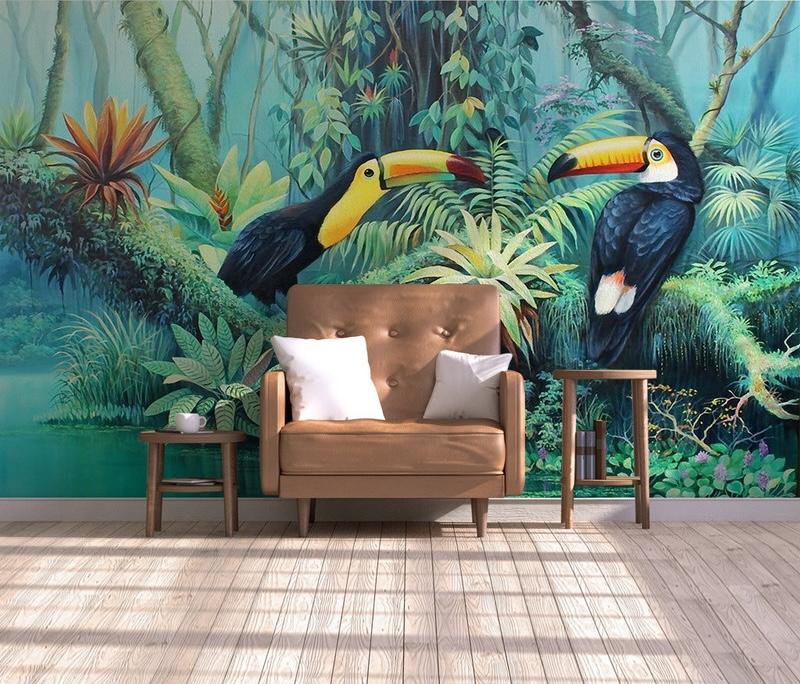 Fototapeta kolorowy jungle