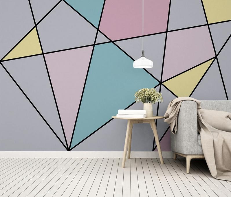 Fototapeta geometria kolory