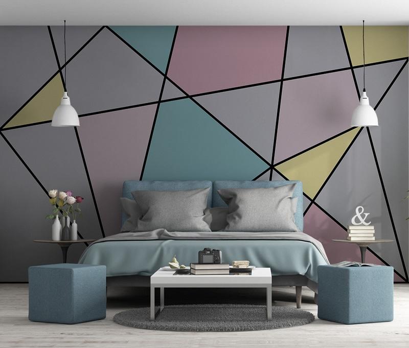 Fototapeta geometria kolory