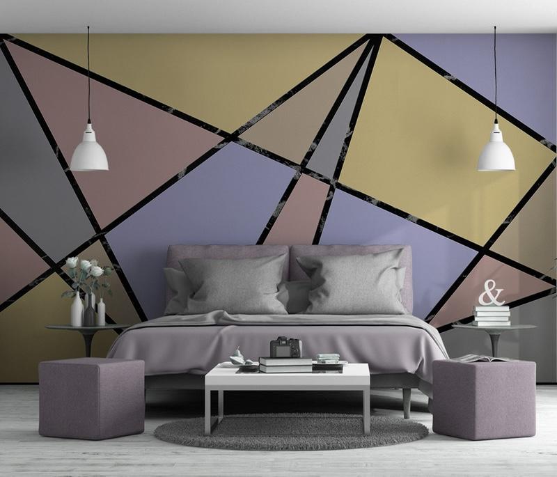 Fototapeta geometryczna kolorowa