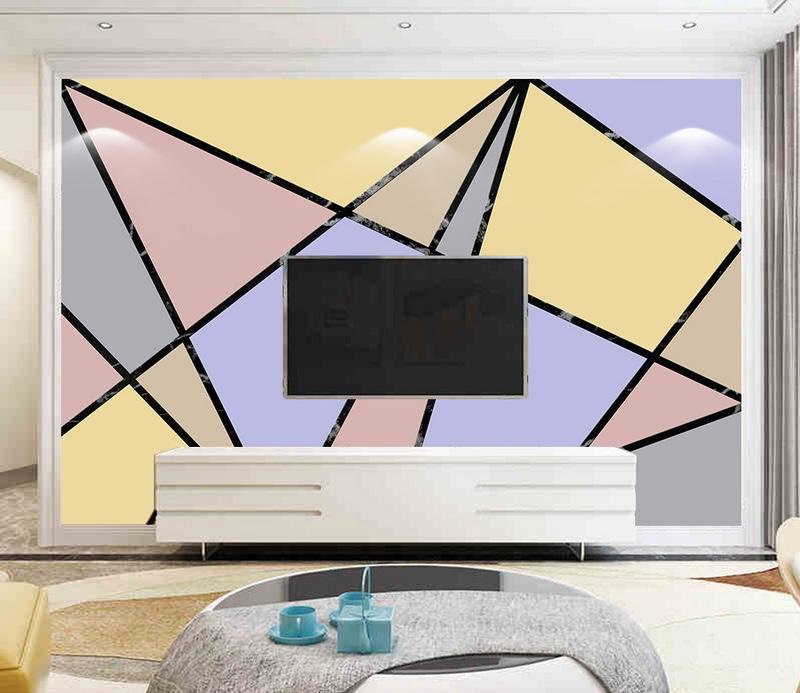 Fototapeta geometryczna kolorowa