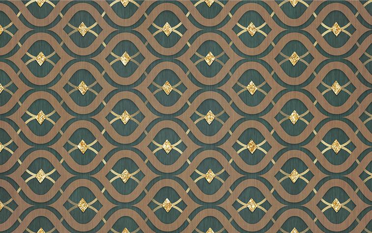 Fototapeta geometryczna niebieska