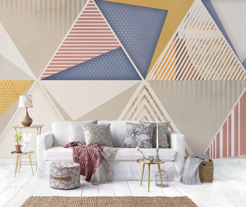 Fototapeta geometryczny kolorowy