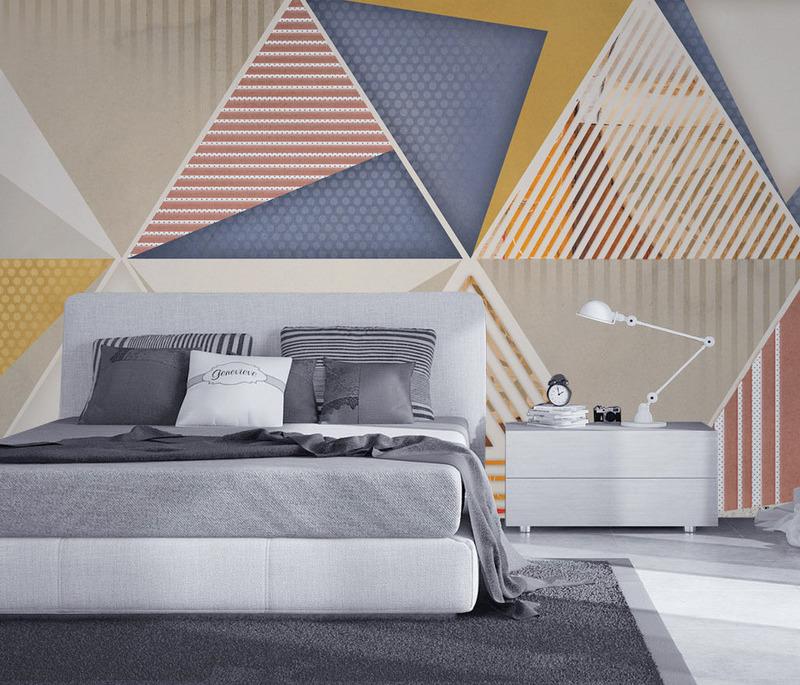 Fototapeta geometryczny kolorowy