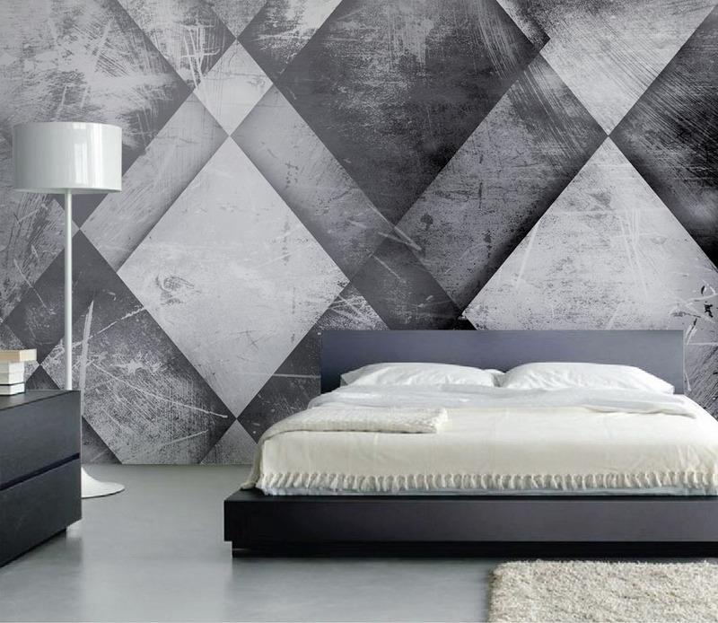 Fototapeta geometryczna cynaminowa
