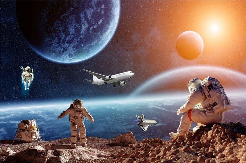 Fototapeta kosmiczni mistrzowie
