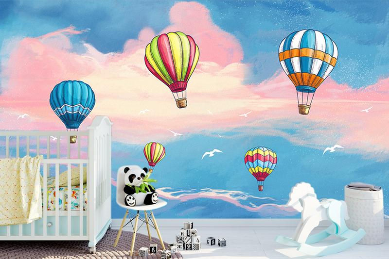 Fototapeta balony kolorowe