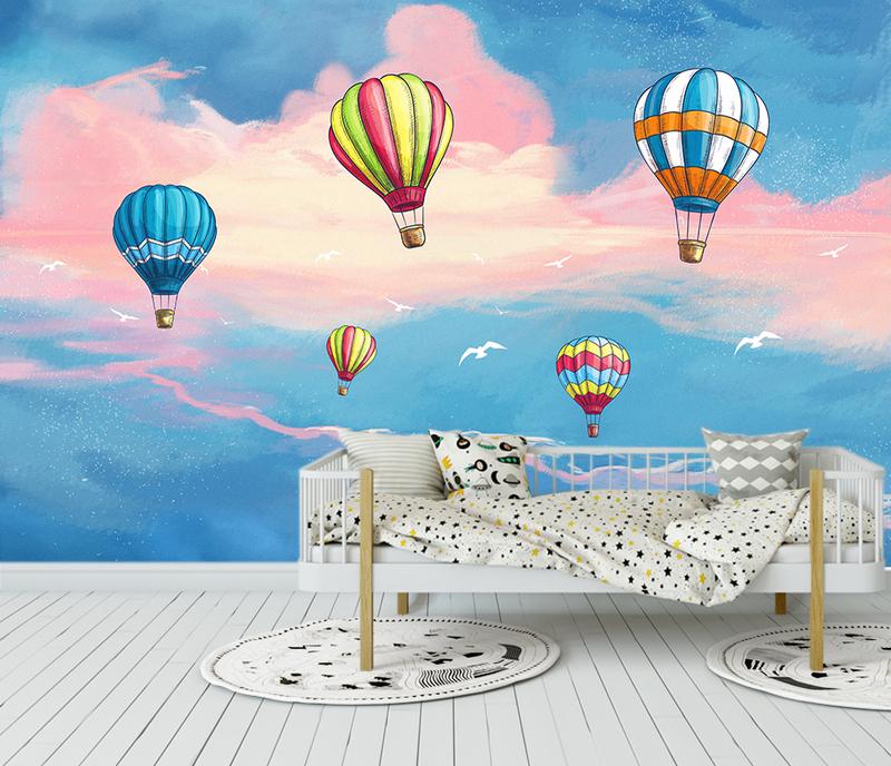 Fototapeta balony kolorowe