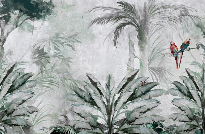 Fototapeta dżungla palmowa
