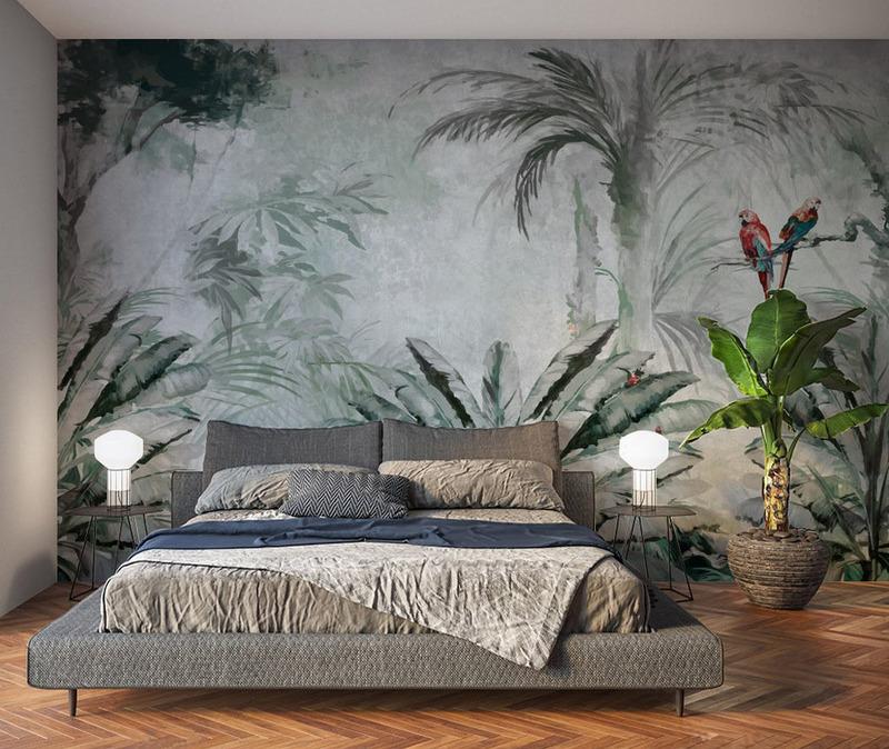 Fototapeta dżungla palmowa