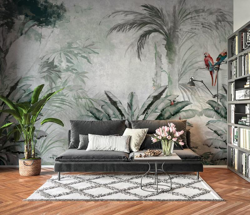 Fototapeta dżungla palmowa