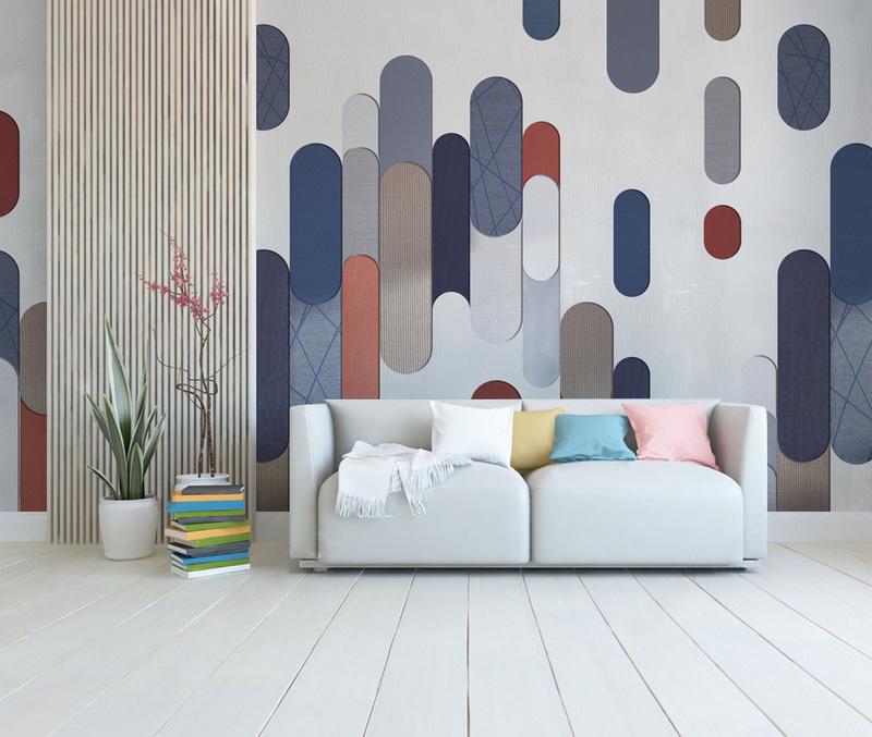 Fototapeta geometria kolorowa