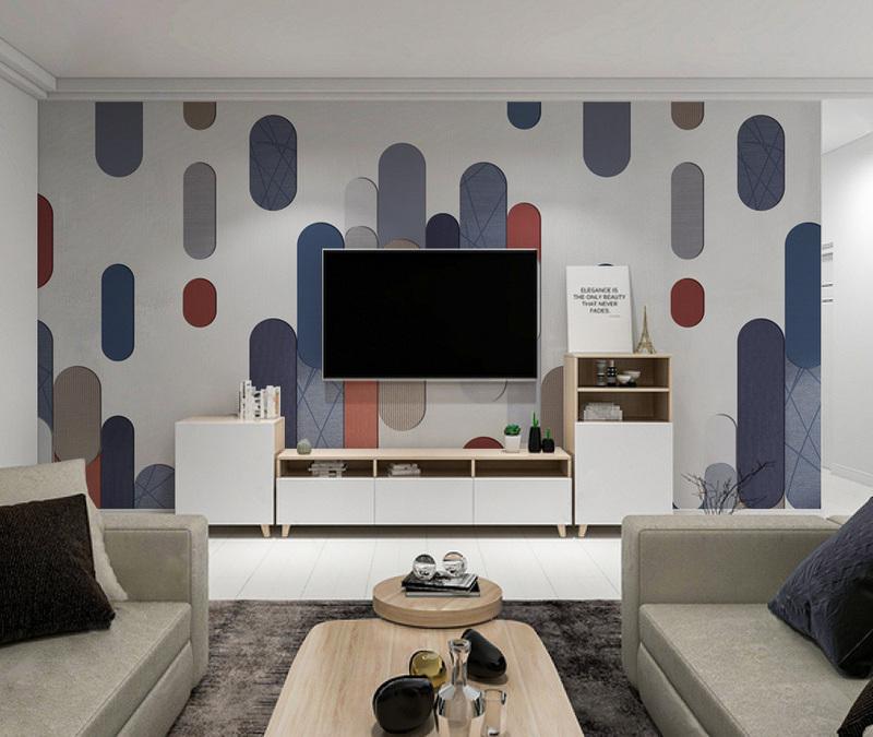 Fototapeta geometria kolorowa