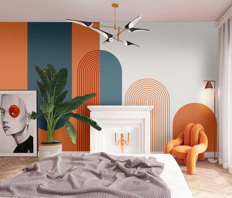 Fototapeta geometryczny kolorowy