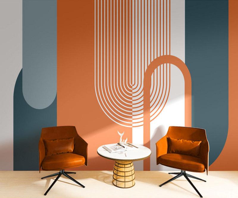 Fototapeta geometryczna kolorowa