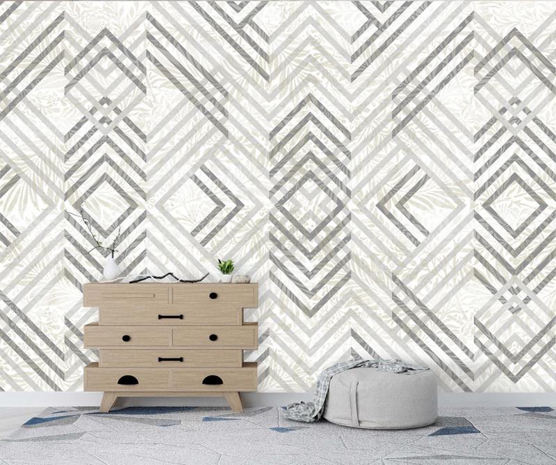 Fototapeta geometryczna szara