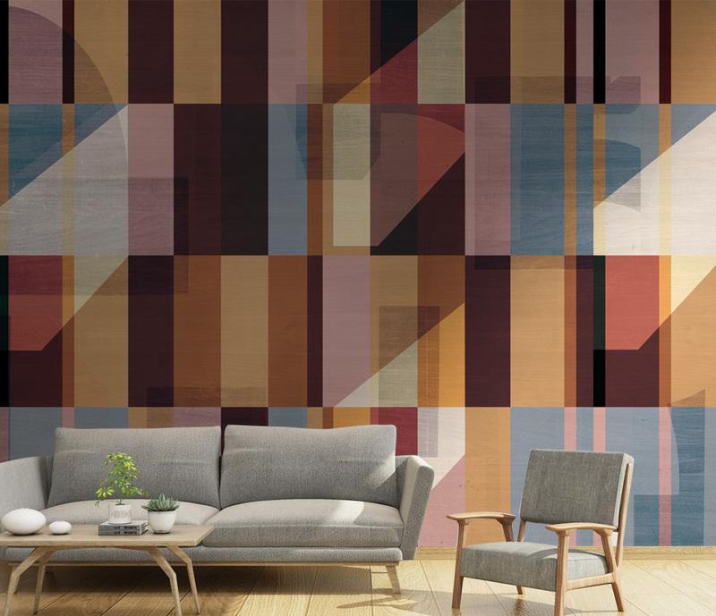 Fototapeta geometryczny kolorowy