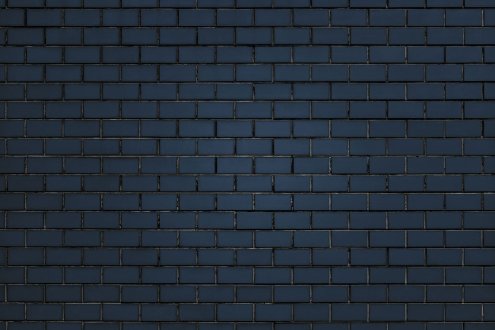 Fototapeta bardzo ciemna ceglana ściana