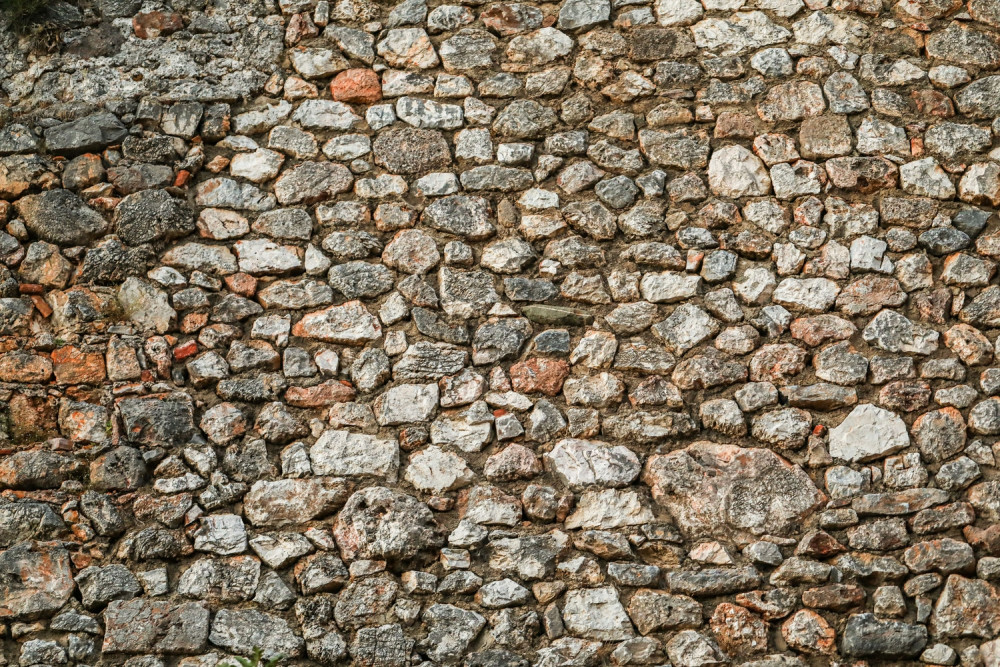 Fototapeta stary kolorowy kamienny mur