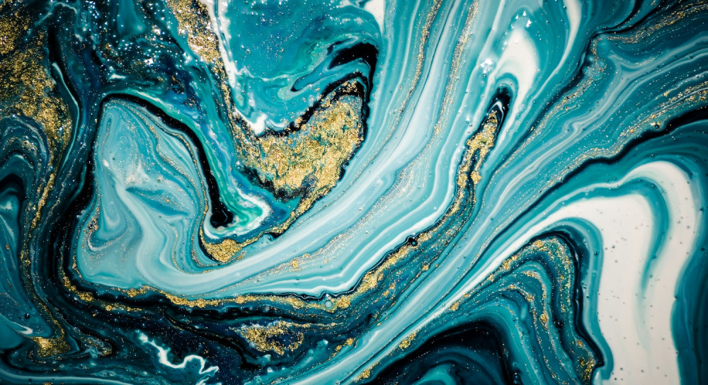 Fototapeta wściekły błękitny ocean