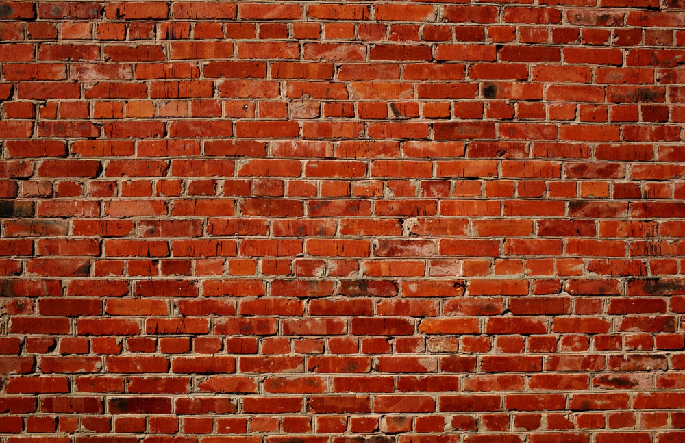 Fototapeta ciemnoczerwony mur z cegły