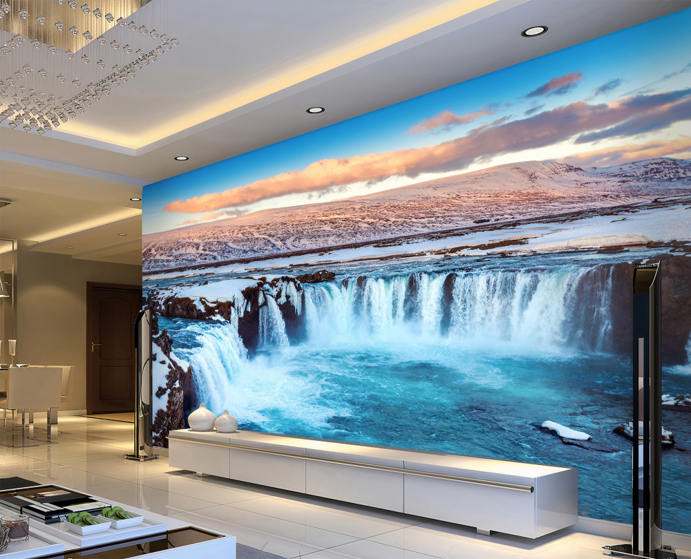 Fototapeta Magiczny wodospad Godafoss