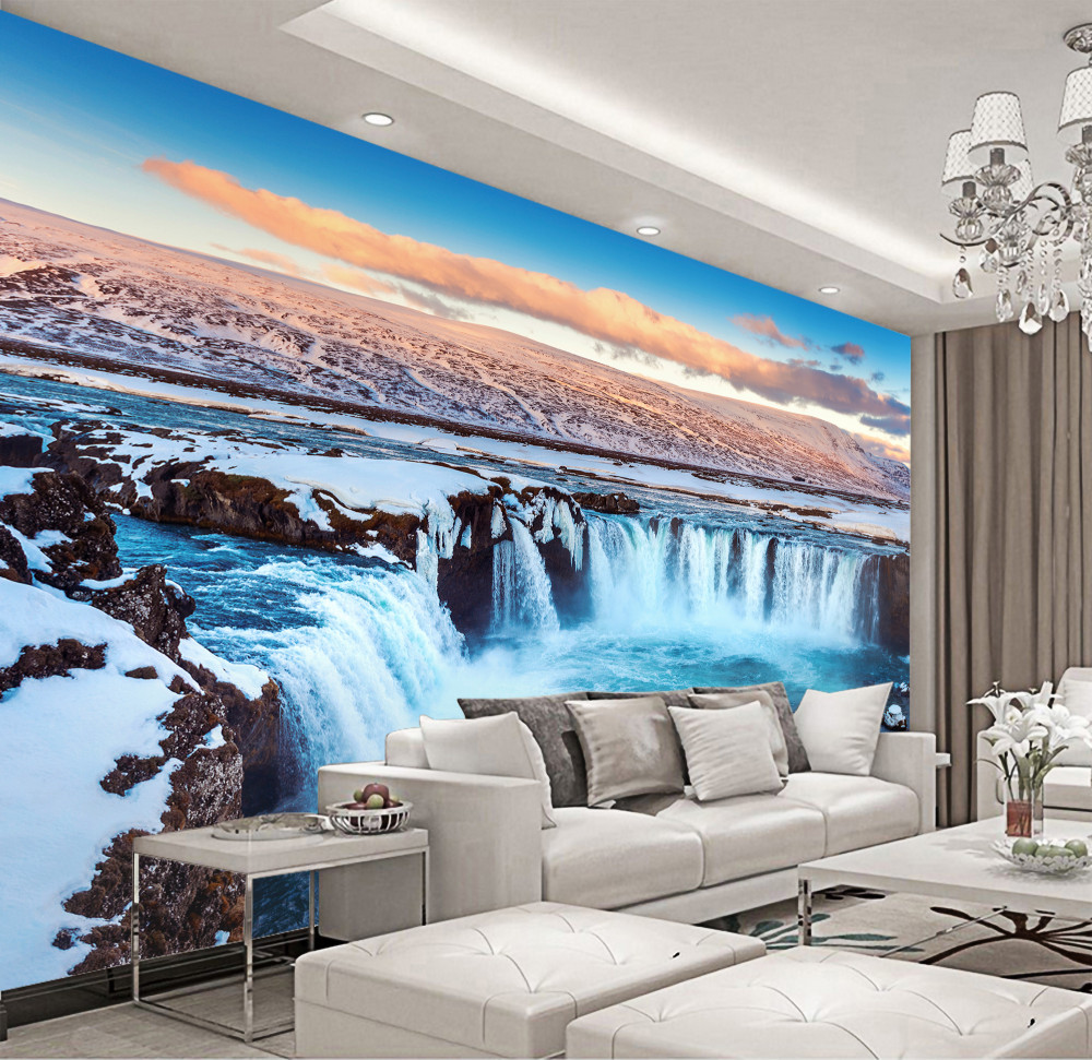 Fototapeta Magiczny wodospad Godafoss