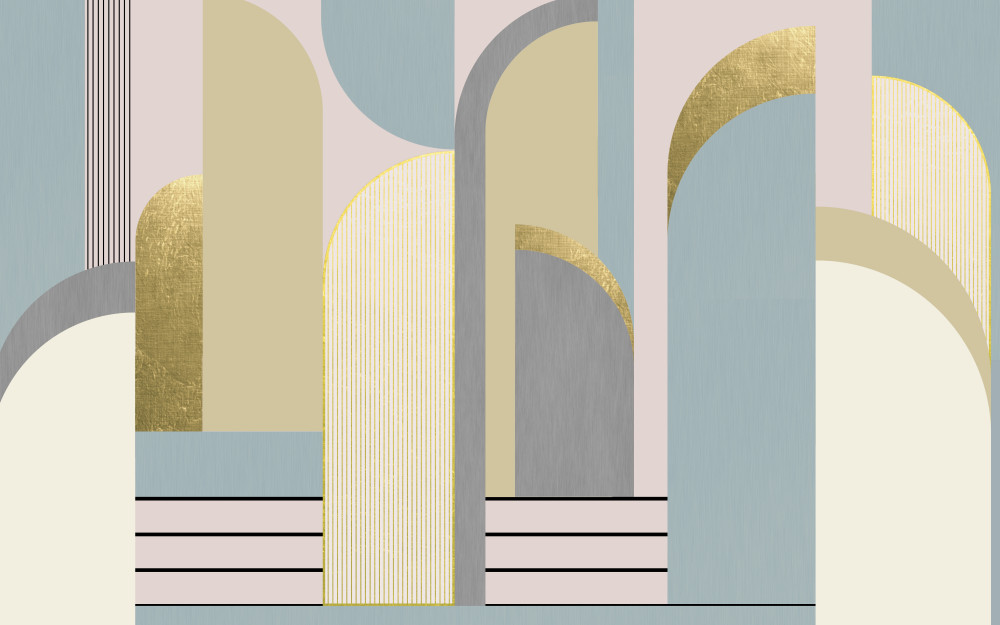 Fototapeta łuki geometryczne