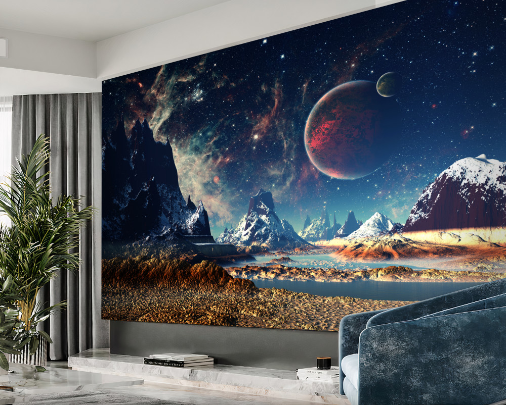 Fototapeta nieznana planeta